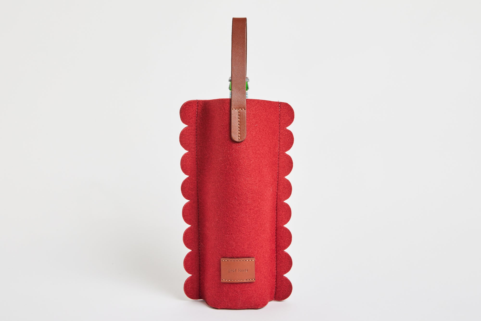 Deco Edge Wine Cozy Carrier, Rosewood