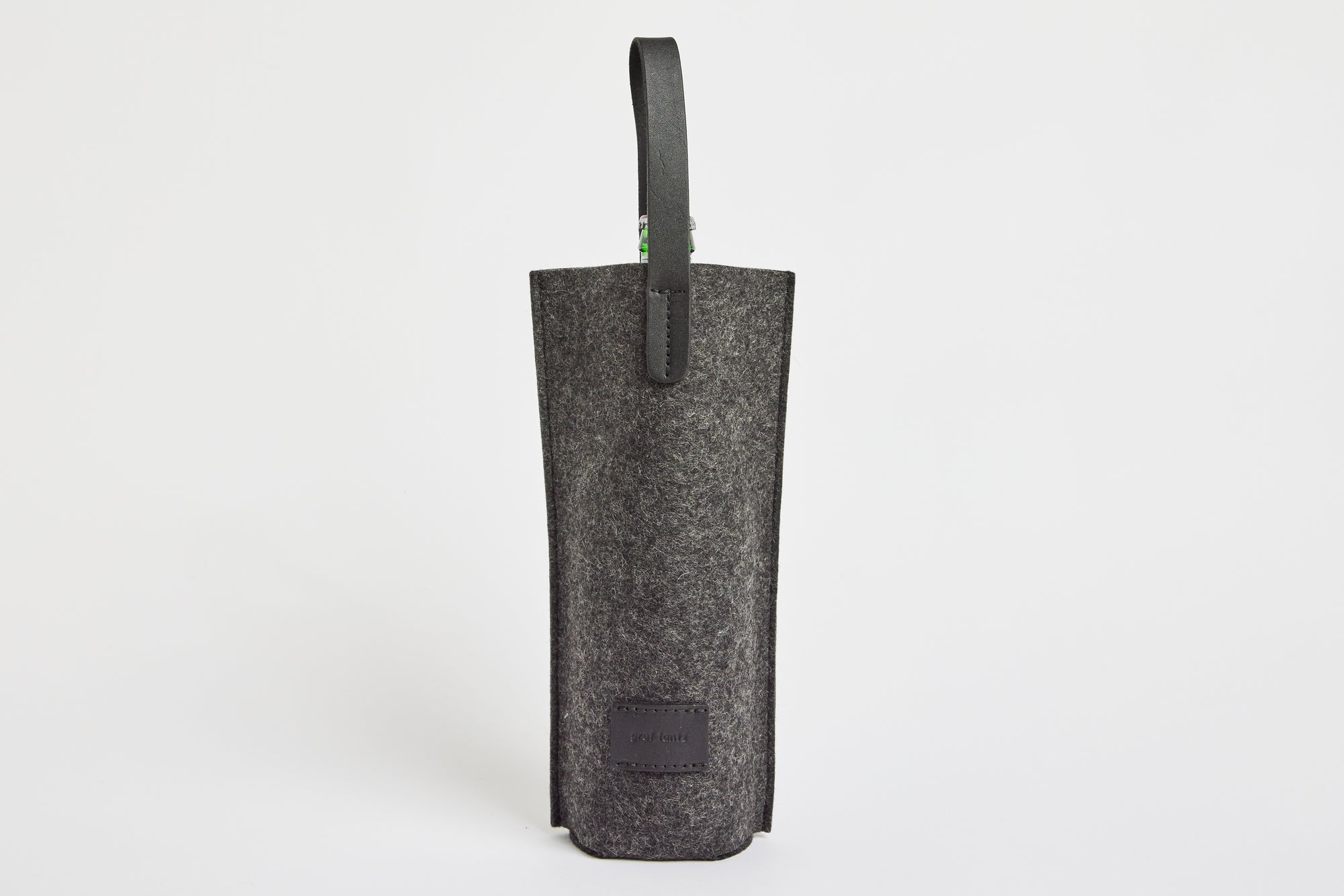 Wine Cozy Carrier, Charcoal