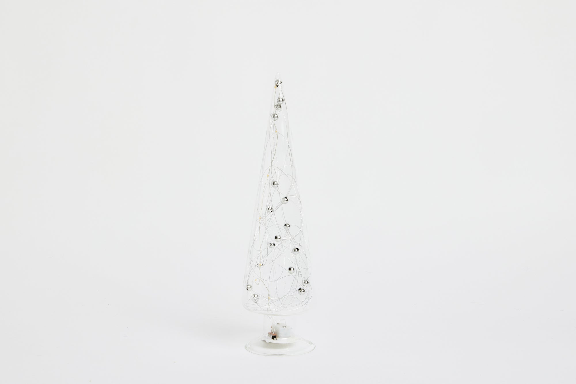 Medium Glass Tree with LED Lights
