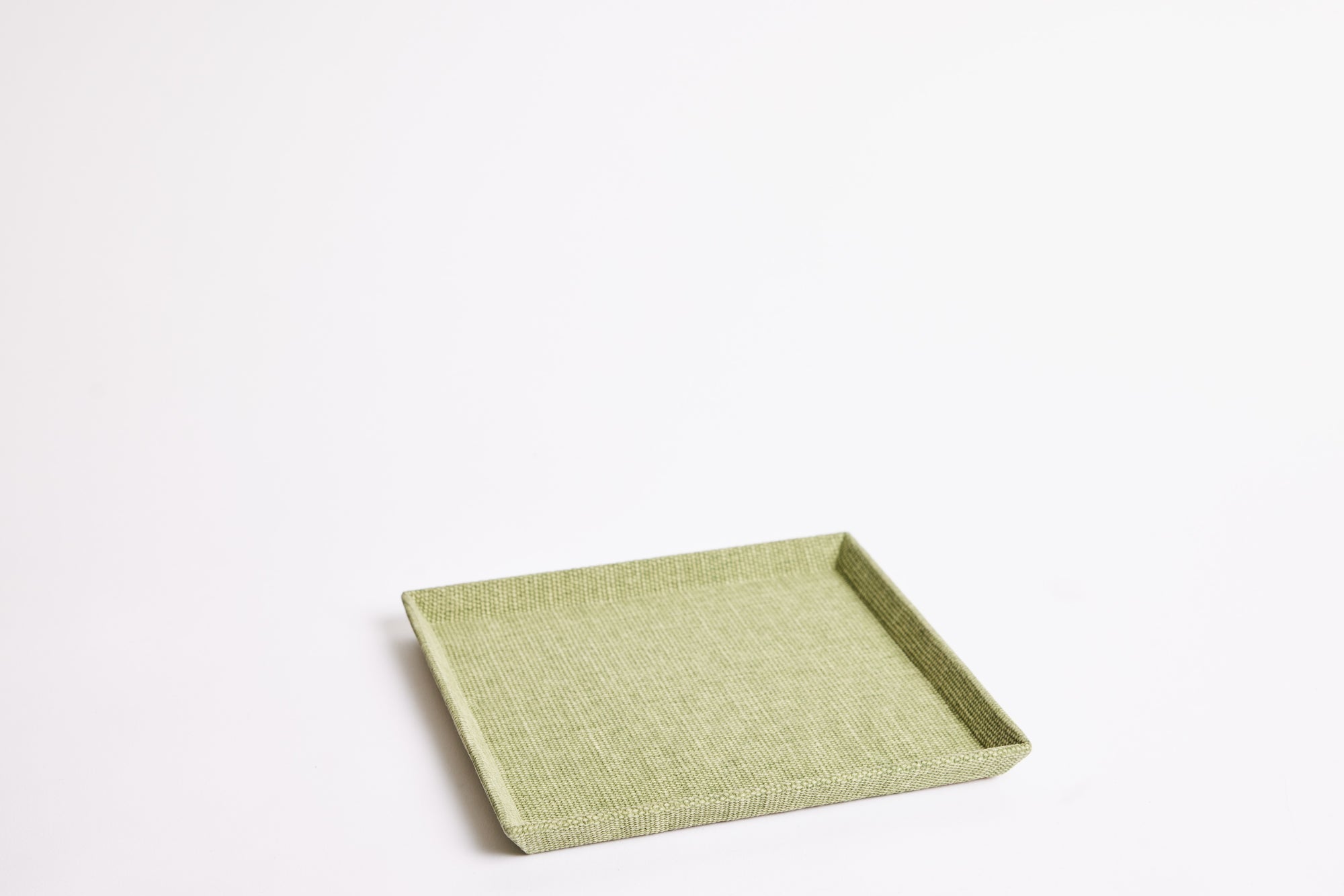 Small Square Tray, Green