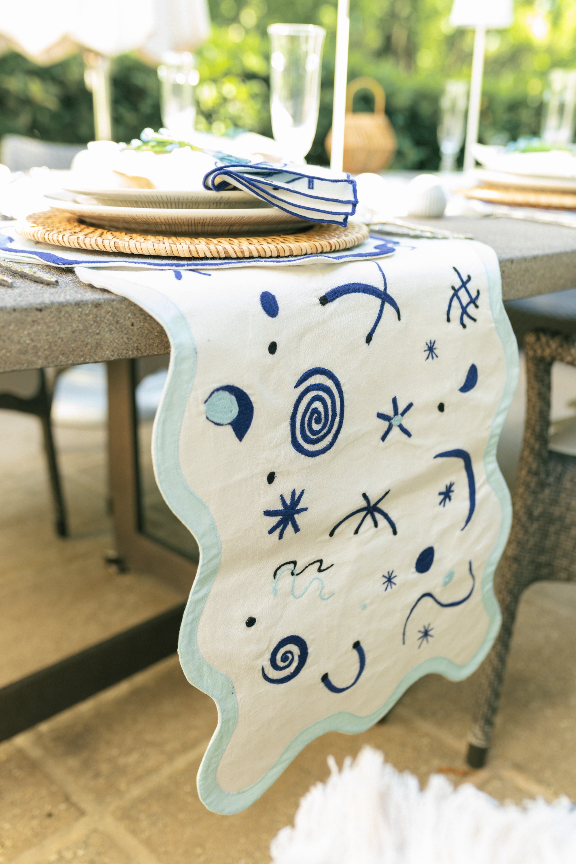 Celestial Table Runner