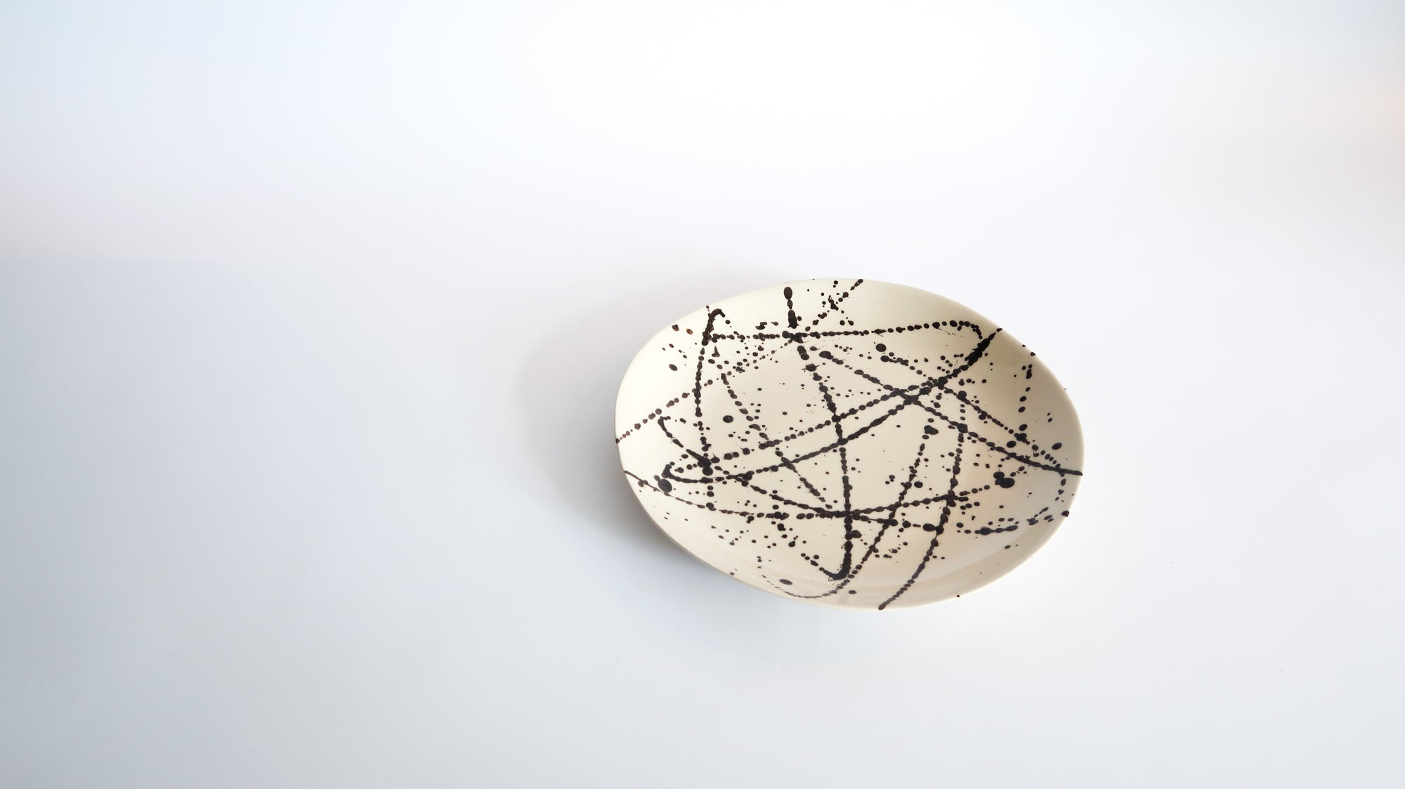 Delaney Bronze Splatter Dinner Plate