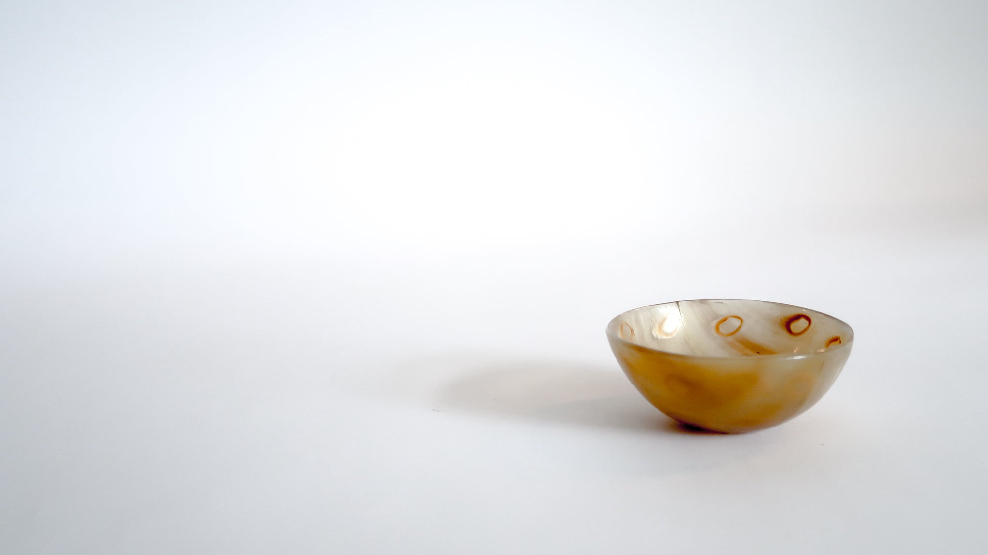 Small Peacock Pinch Bowl