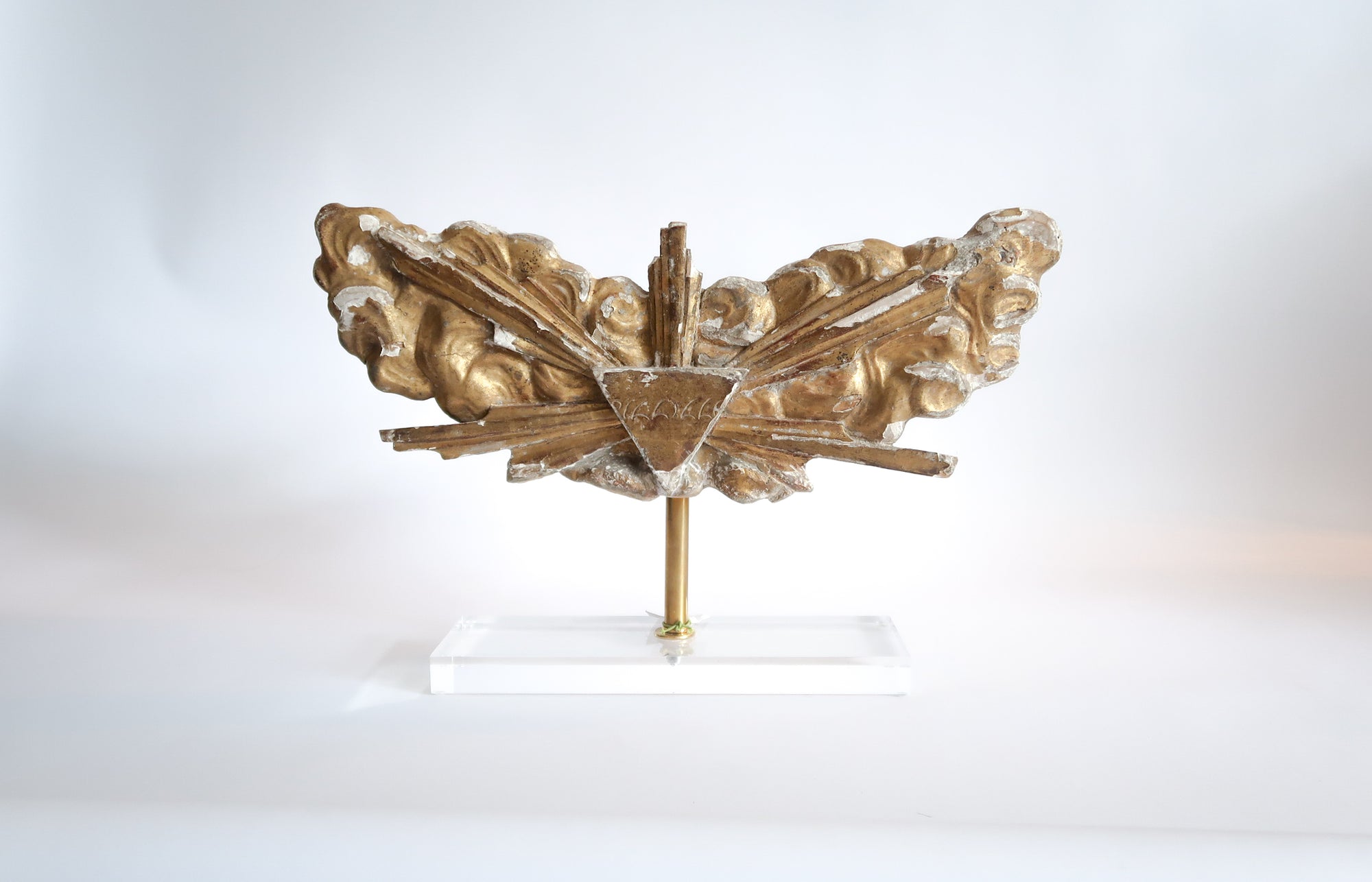 19th Century Fragment On Stand