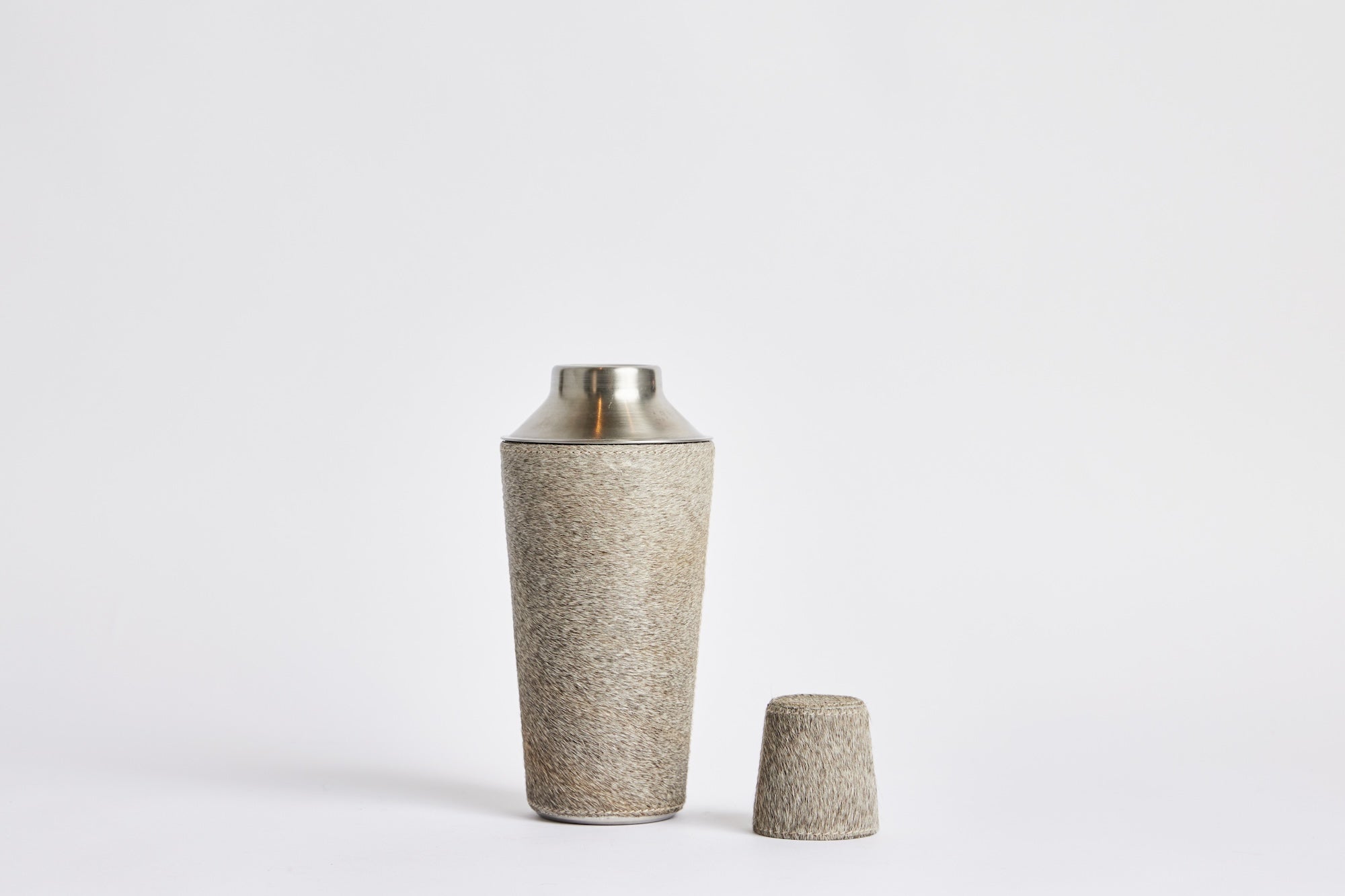 Browmley Gray Hide Cocktail Shaker