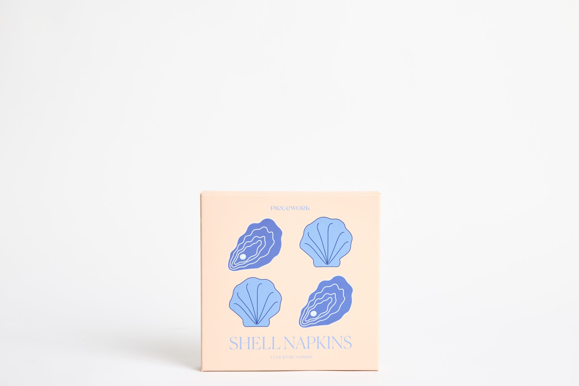 Shell Cocktail Napkins, Set of 4
