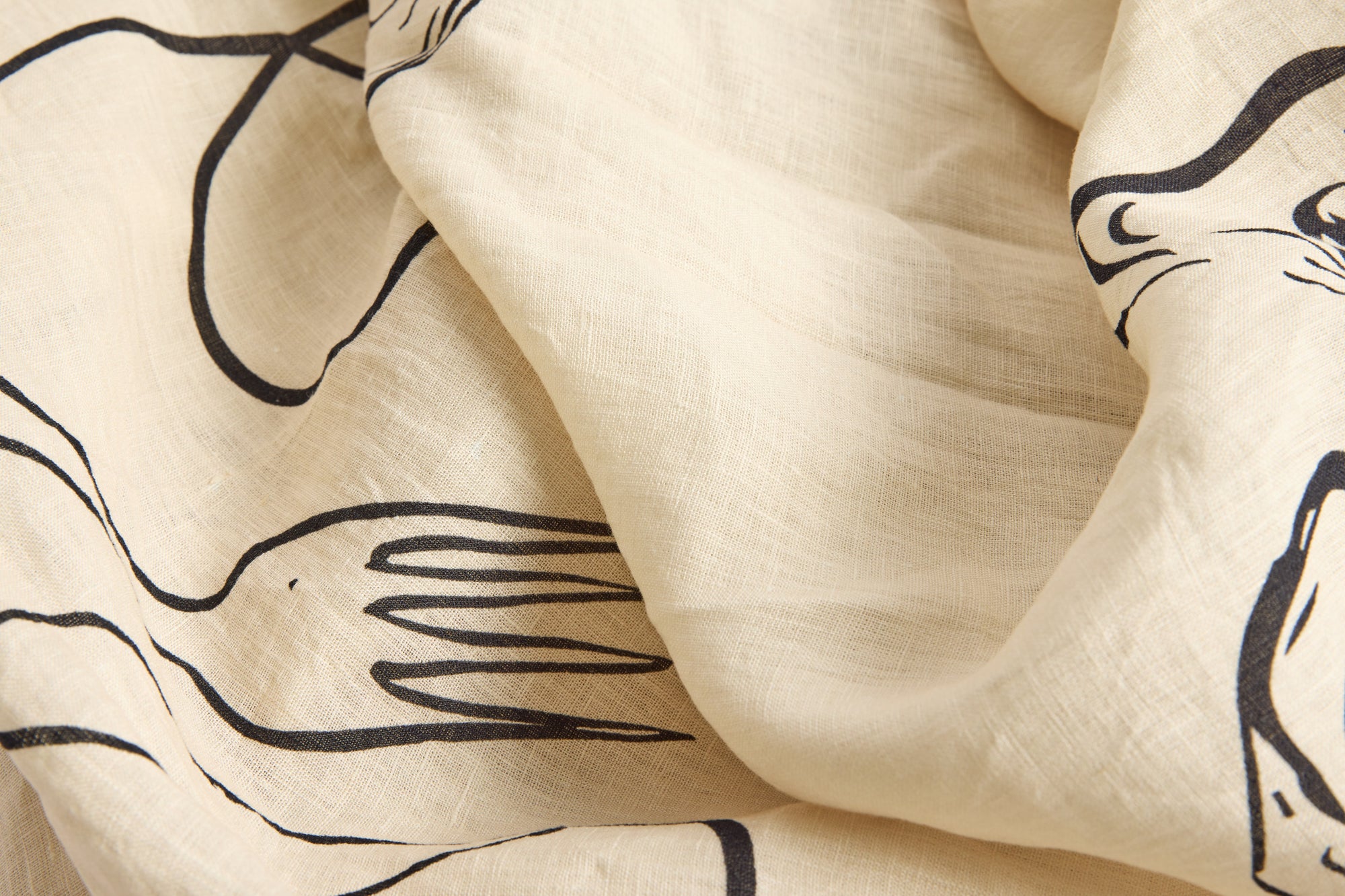 Line Drawing Tablecloth